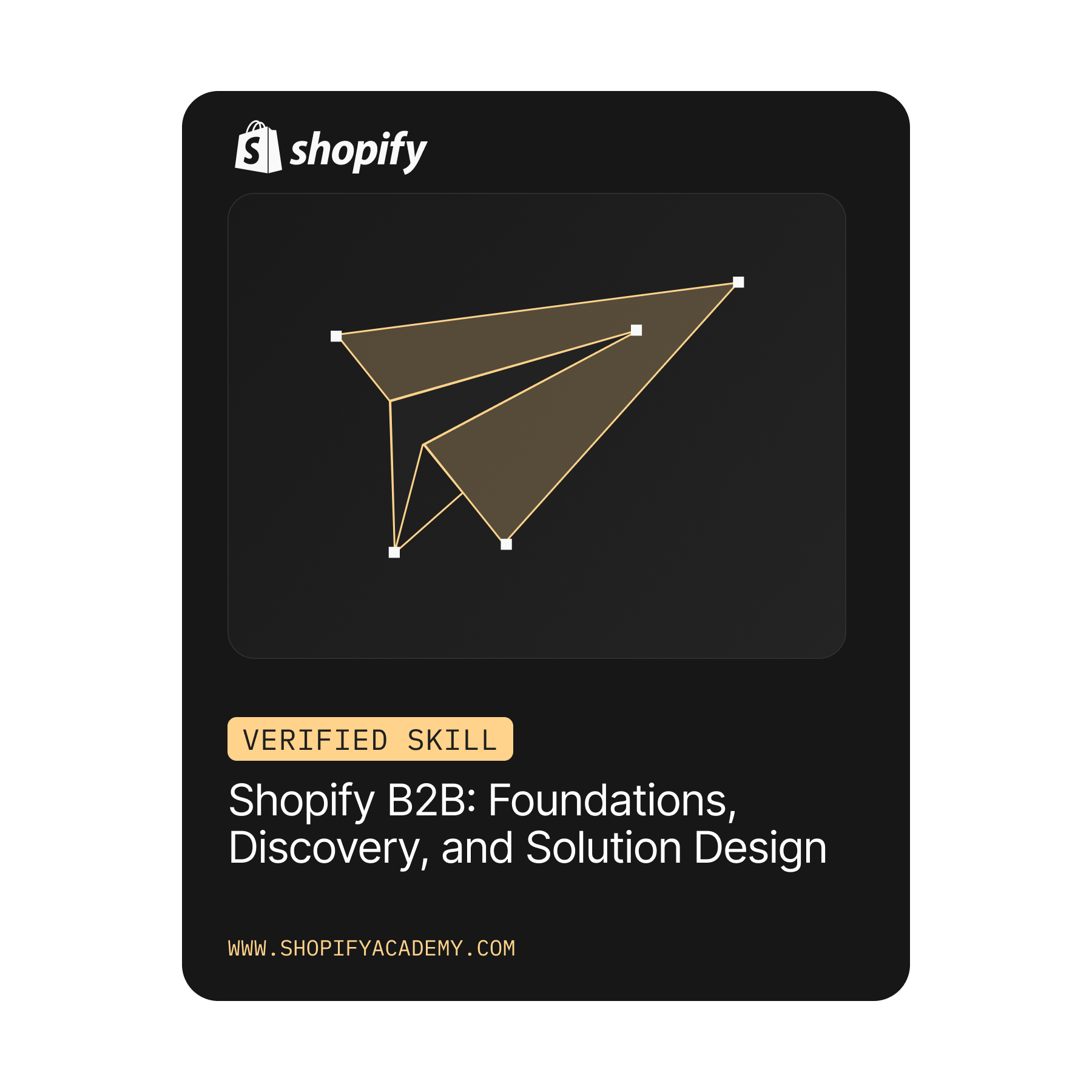 Shopify Academy Verified Skill â€” B2B Foundations, Discovery & Solution Design